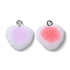 Opaque Resin Pendants RESI-A025-01-2