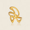 304 Stainless Steel Cuff Open Rings for Women ON6137-1