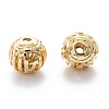 Alloy Hollow Beads PALLOY-P238-04G-RS-3