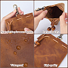 Leather Mini Pouch Keychain AJEW-WH20007-13C-6