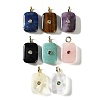 Natural Mixed Stone Pendants GG-CBA6382-07-1