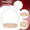 Round Glass Dome Cover DIY-WH0430-559C-01-4