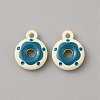 Frosted Painted Colored Alloy Pendants FIND-TAC0010-82H-1