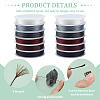 12 Rolls 6 Colros Polyester Round Thread OCOR-PH0005-25B-4