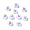 10Pcs Opaque Acrylic Enamel Beads ACRC-FS0001-02D-3