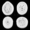 4Pcs 4 Styles Silicone Soap Molds DIY-TA0013-19-3