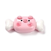 Opaque Resin Cute Pig Imitation Food Decoden Cabochons CRES-M016-01H-1
