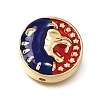 Brass with Enamel Beads KK-CBAA632-18G-1