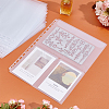 PVC Plastic Album Binder Refill Pages FIND-WH0173-118A-2
