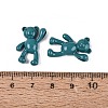 Spray Painted Alloy Pendants PALLOY-Q466-02C-3