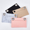 WADORN 4Pcs 4 Colors Felt Purse Organizer Insert FIND-WR0007-07-5