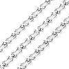 304 Stainless Steel Rectangle Link Chains STAS-P386-06A-P-1
