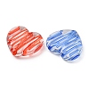 Transparent Enamel Acrylic Beads AC-CBABC78-02-3