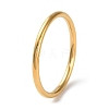 Ion Plating(IP) 304 Stainless Steel Simple Plain Band Finger Ring for Women Men RJEW-F152-04-2