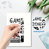 8 Sheets 8 Styles PVC Waterproof Wall Stickers DIY-WH0345-029-3