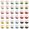 10Pcs Handmade Printed Porcelain Beads PORC-YW0001-29A-2