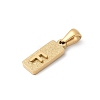 304 Stainless Steel Pendants LS-STAS-Z120-03F-G-2