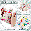 20Pcs 4 Styles Christmas Cotton Fabric Cloth Bag ABAG-TA0002-11-5
