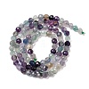 Natural Fluorite Beads Strands G-A252-A01-01-3