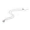 Non-Tarnish Stainless Steel Pendants Necklaces LS-NJEW-K267-01G-P-2