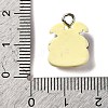 Halloween Theme Opaque Resin Pendants RESI-D075-02J-3