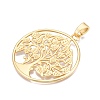 The Tree of Life Rack Plating Alloy Big Pendants FIND-N005-37G-2