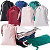 HOBBIESAY 24Pcs 6 Colors Velvet Jewelry Drawstring Bags TP-HY0001-05B-1