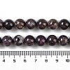 Natural Plum Blossom Tourmaline Beads Strands G-K364-B01-03-5