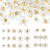 50Pcs 5 Styles Acrylic Cabochons MACR-TA0002-90-2