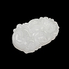 Natural White Jade Carved Pendants G-S384-01H-3