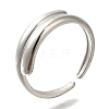 304 Stainless Steel Cuff Rings RJEW-Z074-03P-1