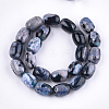 Natural Fire Crackle Agate Beads Strands G-T121-03A-2