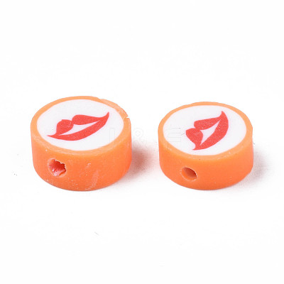 Handmade Polymer Clay Beads CLAY-N011-44A-07-1
