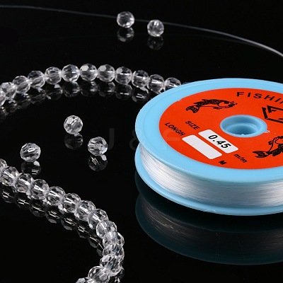 Transparent Fishing Thread Nylon Wire EC-L001-0.45mm-01-1