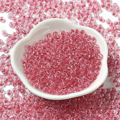 6/0 Transparent Inside Colours Glass Seed Beads SEED-P006-01A-10-1