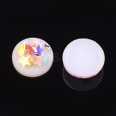 Resin Cabochons CRES-Q208-02B-1
