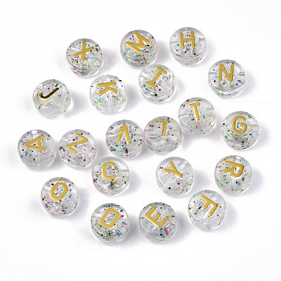 Transparent Acrylic Beads TACR-N010-001-1