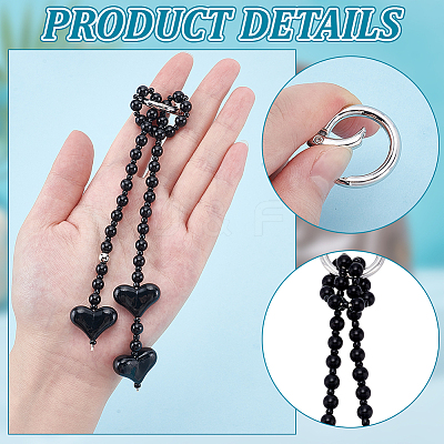 1Pc Resin Heart Pendant Decorations HJEW-NB0002-21-1