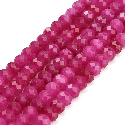 Faceted Dyed Natural White Jade Beads Strands GG-CBAE966-01A-O-1