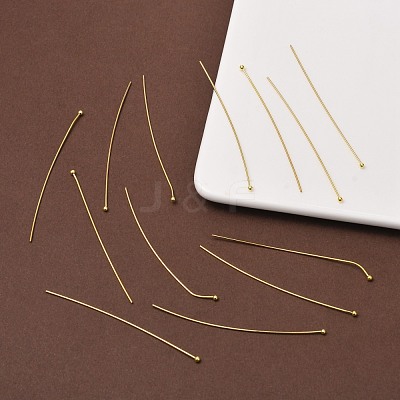 Brass Ball Head Pins RP0.7x60mm-G-1