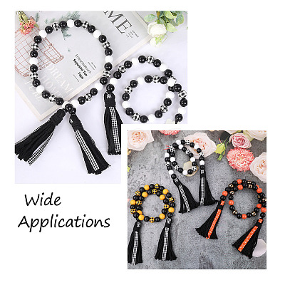 Natural Wooden Beads WOOD-TAC0010-05A-1