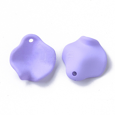 Spray Painted Acrylic Pendants MACR-N007-04F-1