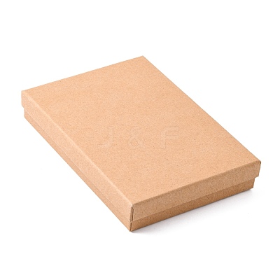Kraft Paper Box CON-WH0009-02-1
