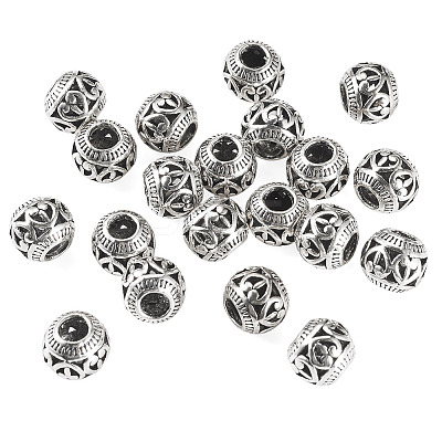 20Pcs Tibetan Style European Beads MPDL-TADJ0001-01-1