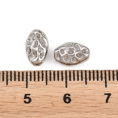 Irregular 304 Stainless Steel Beads STAS-D394-03G-P-1