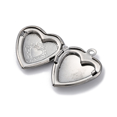 304 Stainless Steel Pendants STAS-S171-13P-10-1
