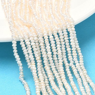Natural Cultured Freshwater Pearl Beads Strands PEAR-C004-06-1