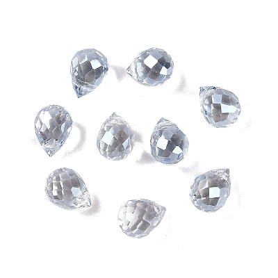 Electroplate Glass Beads LS-EGLA-C008-01A-PL01-1