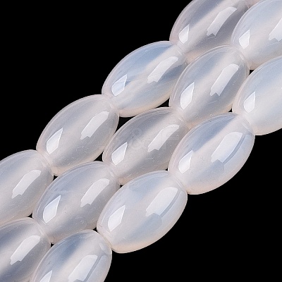 Natural Agate Beads Strands G-N362-18A-10-1