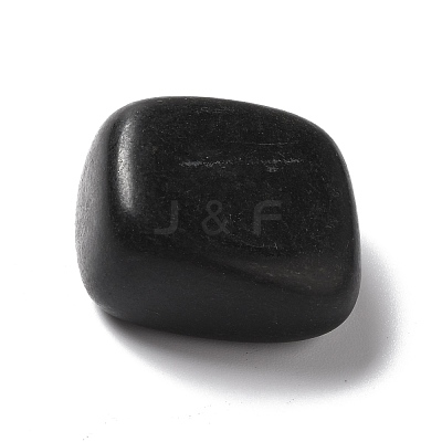 Natural Black Jade Beads G-O029-08K-1